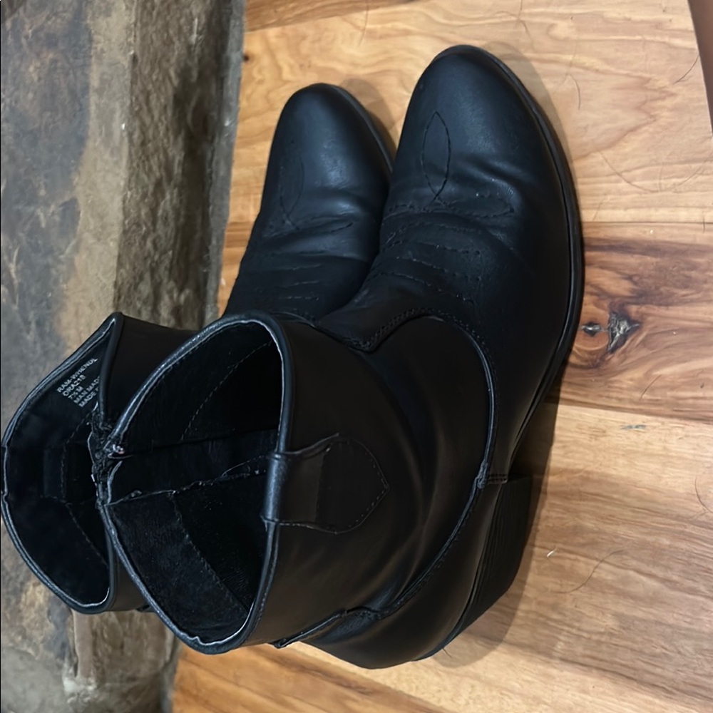 Rampage Black Ankle Boots
